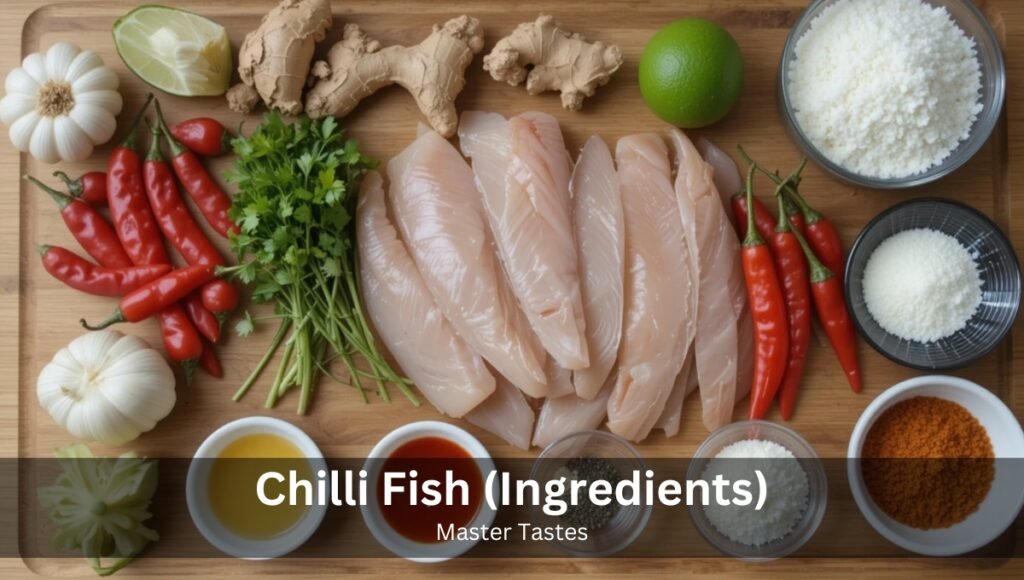 Chilli Fish (Ingredients)