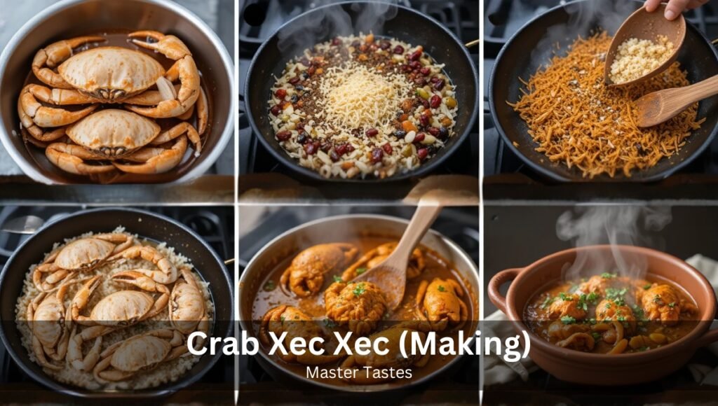 Crab Xec Xec (Making)