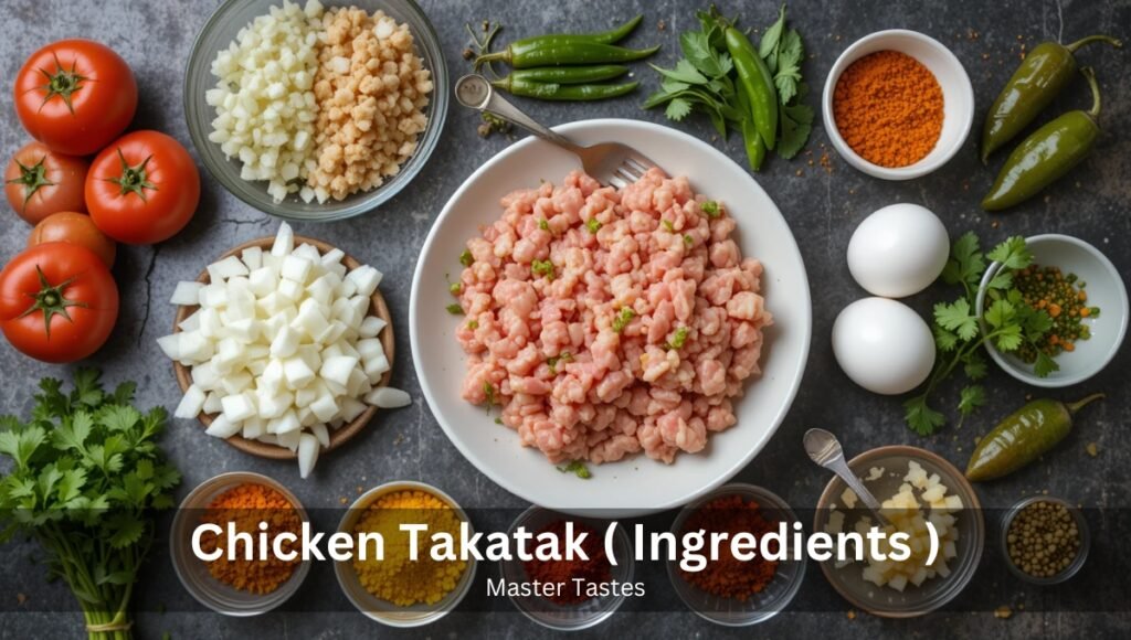 Chicken Takatak ( Ingredients )
