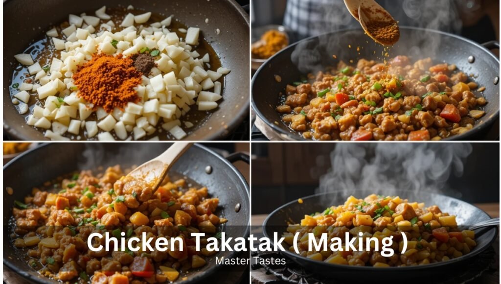 Chicken Takatak ( Making )
