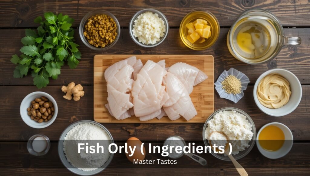 Fish Orly ( Ingredients )