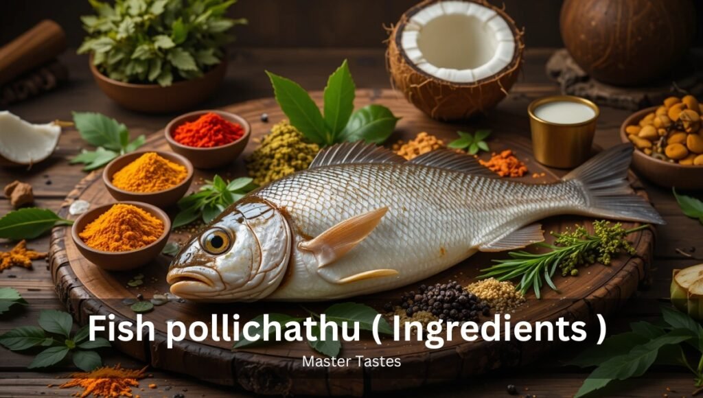 ​Fish pollichathu ( Ingredients )
