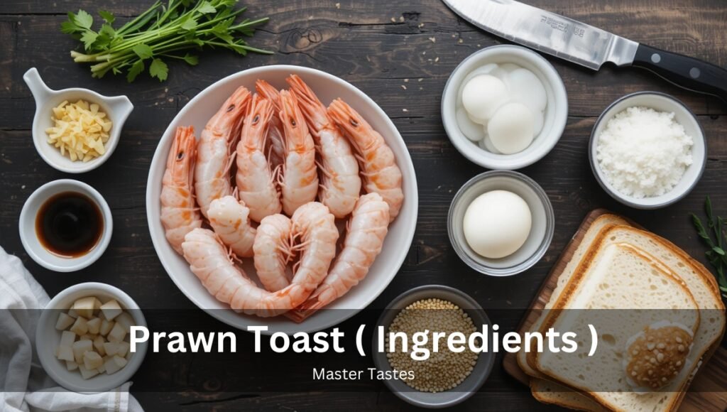 Prawn Toast ( Ingredients )