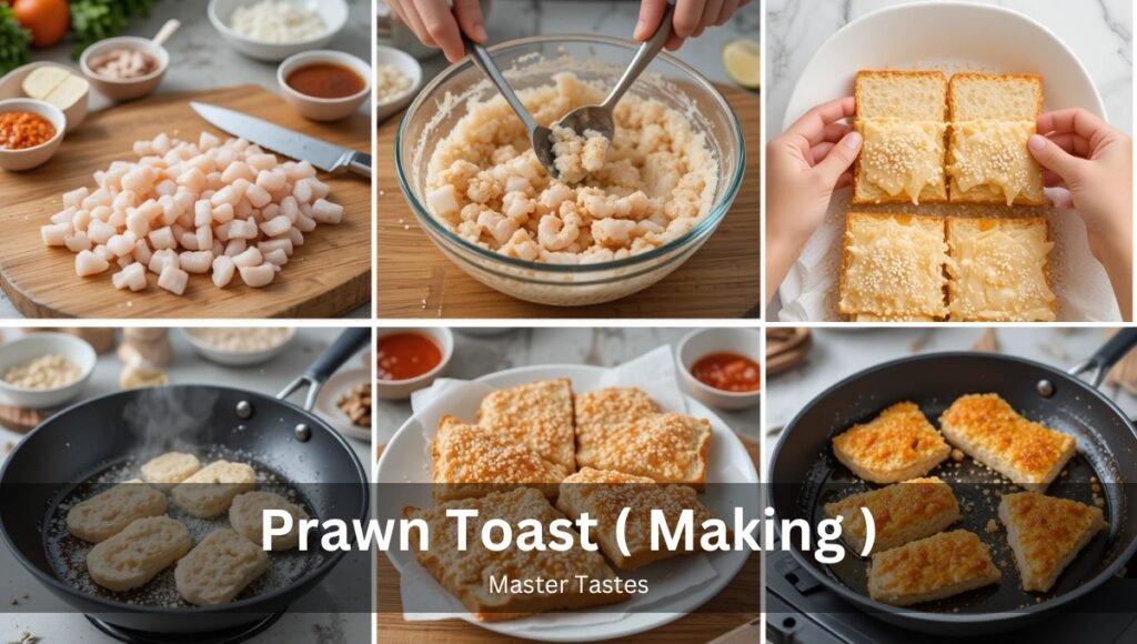Prawn Toast ( Making )