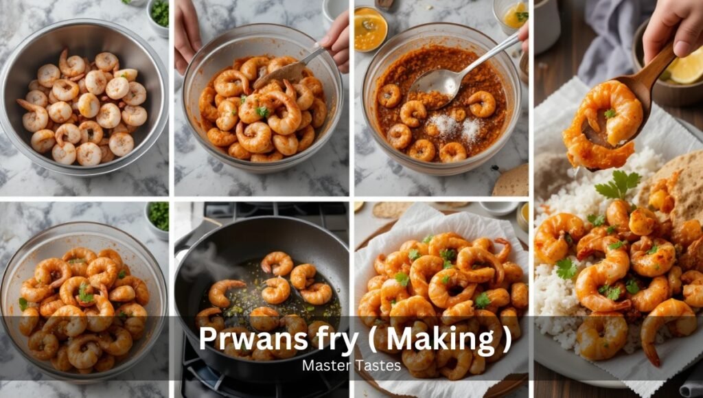 Prawns Fry ( Making )