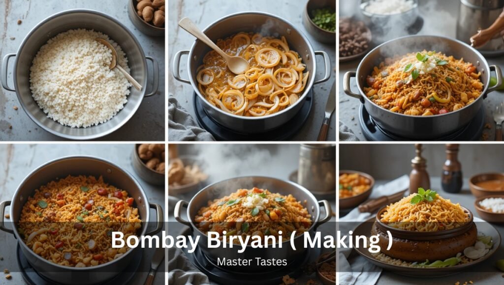 Bombay Biryani ( Making )