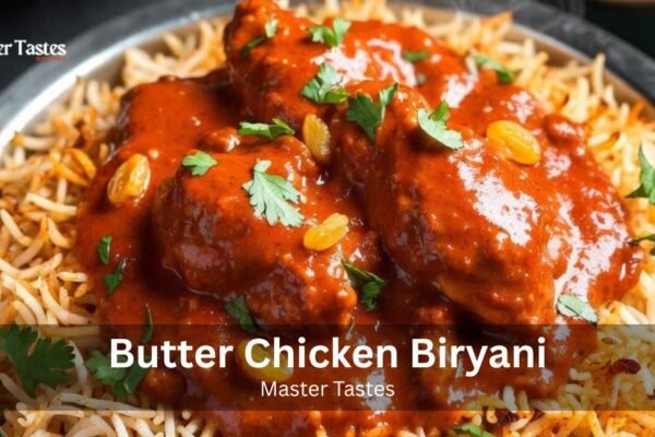 Butter Chicken Biryani by Mastertastes