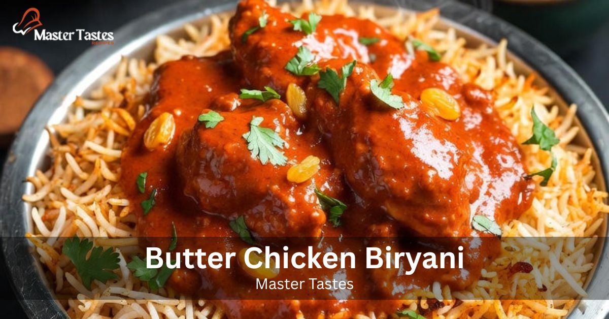 Butter Chicken Biryani by Mastertastes