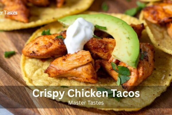 Crispy Chicken Tacos by Mastertastes