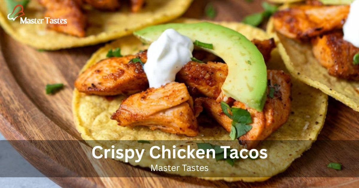 Crispy Chicken Tacos by Mastertastes