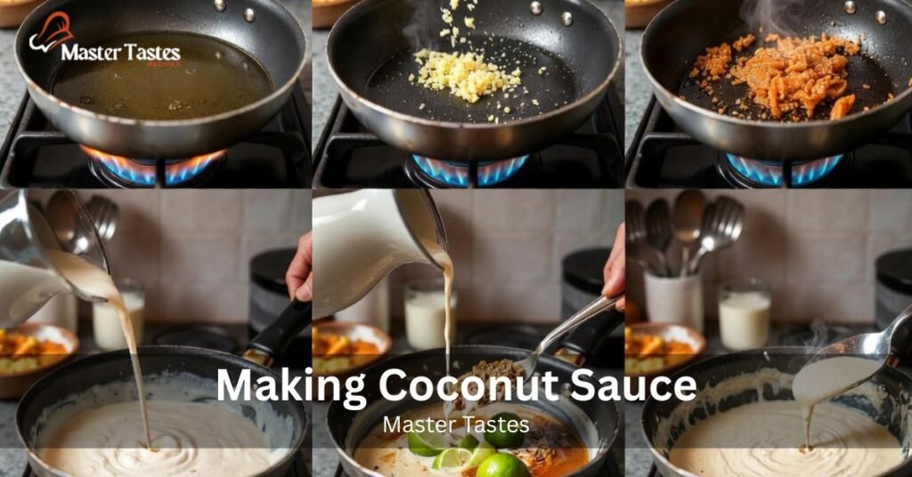 Making Coconut Sauce by Mastertastes