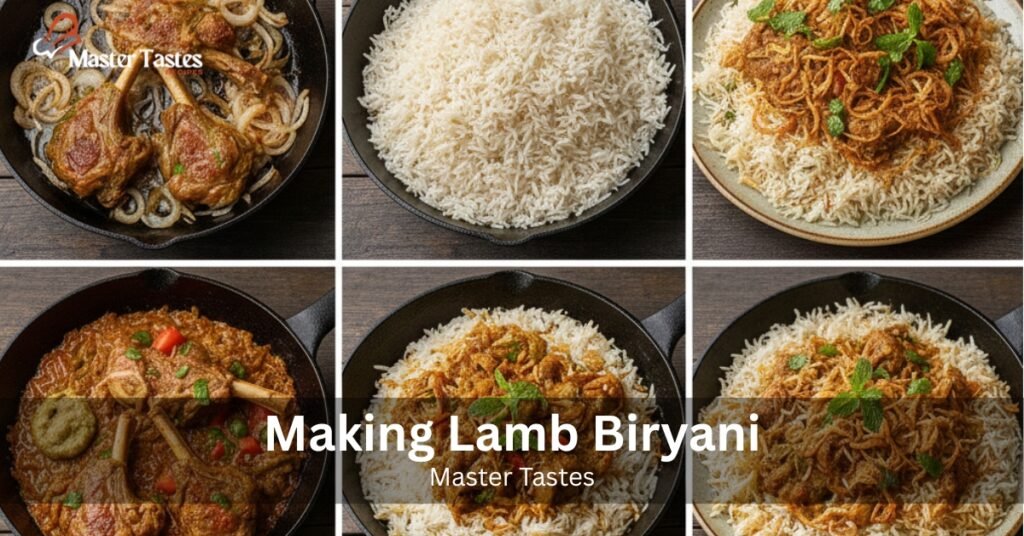 Making Lamb Biryani by mastertastes