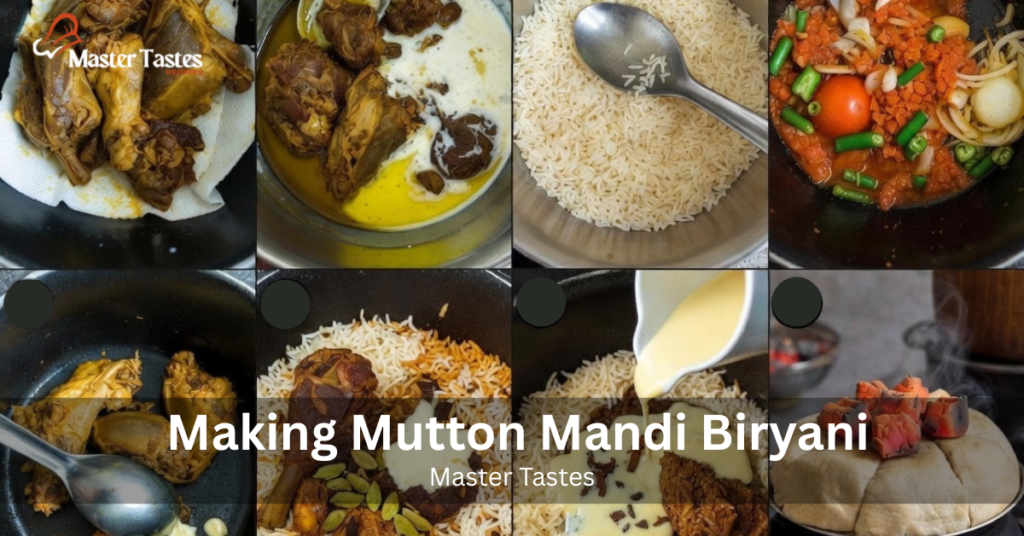 Making Mutton Mandi Biryani by Mastertastes