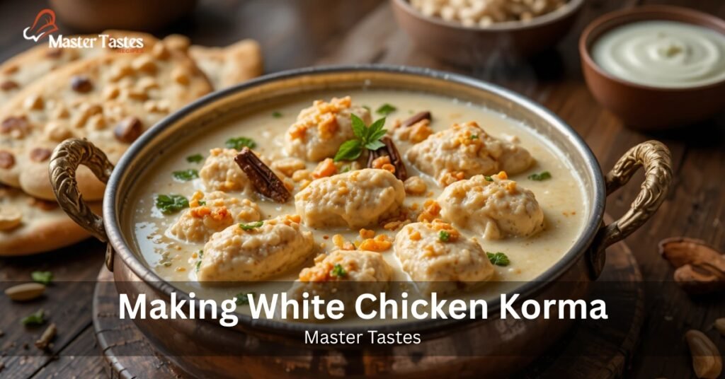 Making White Chicken Korma by mastertastes