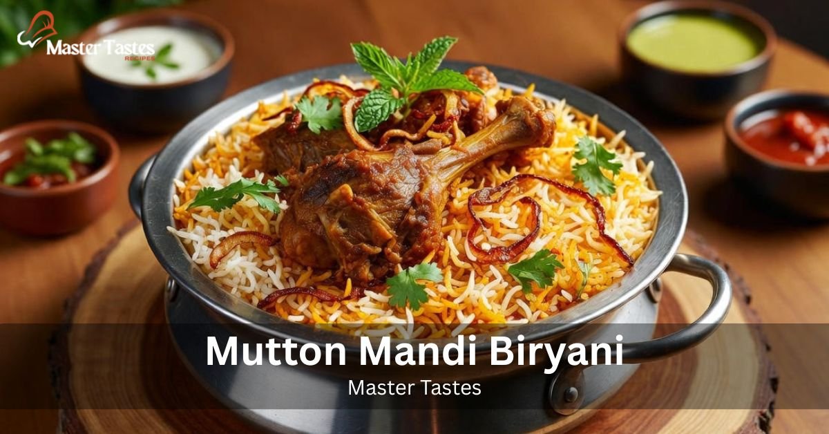 Mutton Mandi Biryani by Mastertastes