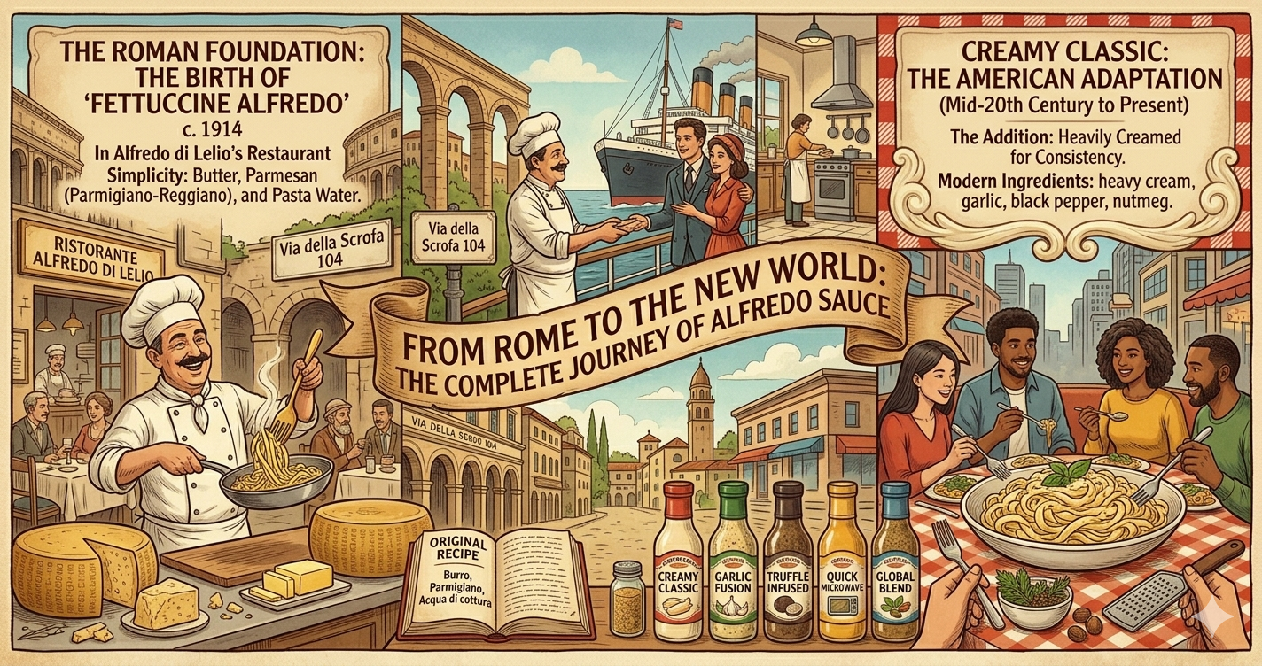 The History of Alfredo Sauce From Rome to Creamy Classic