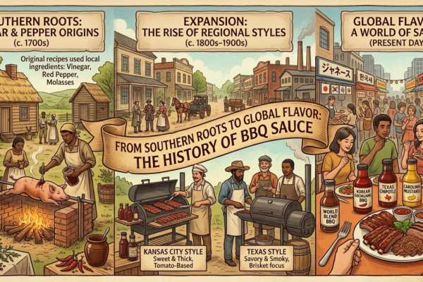 The History of BBQ Sauce From Southern Roots to Global Flavor