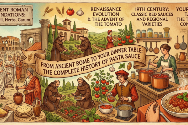 History of Pasta Sauce From Italy to Modern Kitchens