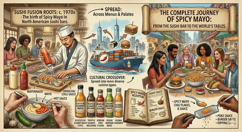 History of Spicy Mayo From Sushi to Today