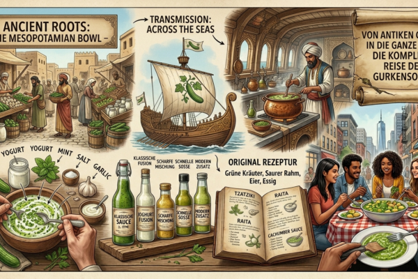 History of Cucumber Sauce From Ancient to Modern