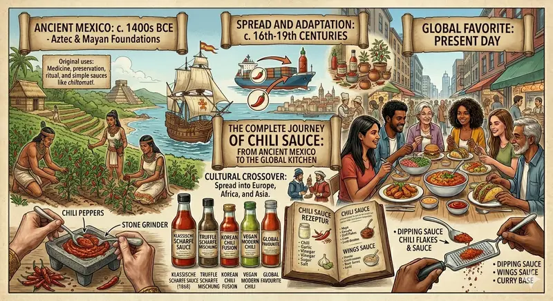 The History of Chili Sauce From Ancient Mexico to Global Kitchens